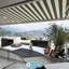 Auvent rétractable motorisé pour terrasse 16 pi x 10 pi Advaning-859885061-859885058
