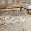 Tapis beige à motif géométrique Farwa-23169881