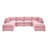 Arvill Corduroy U-Shaped Sectional-246711781
