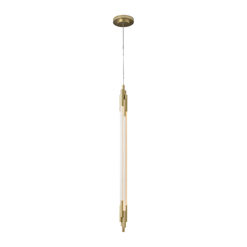 Org 4 - Light LED Pendant, 62.99" H x 9.84" W x 9.84" D