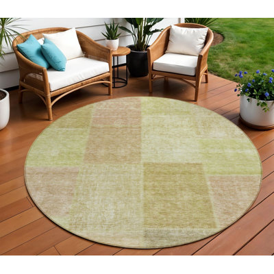 Tapis rond 8 po