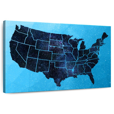 Aliaz Sparkling USA Map