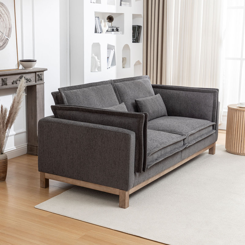 Canapé 84,6 po, Gris
