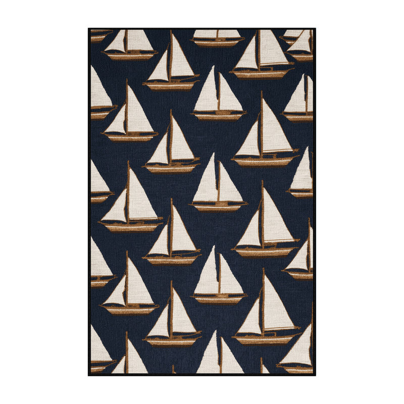 Tapis nautique lavable pour voiliers, Rectangle 7 pi x 9 pi