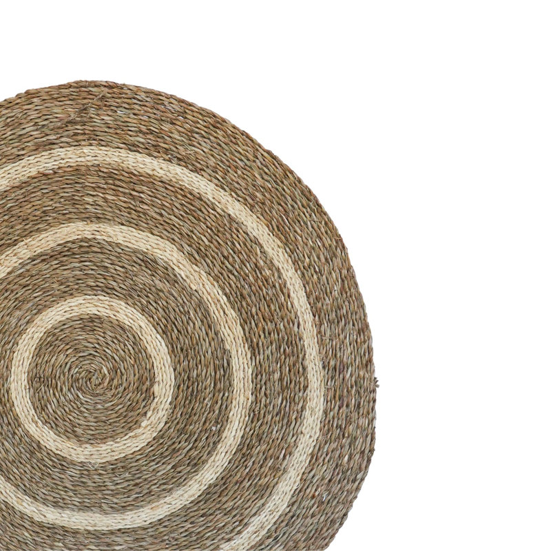 Seagrass Mat Spiral 90Cm