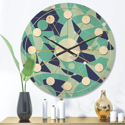 Horloge murale rétro Mid-Century