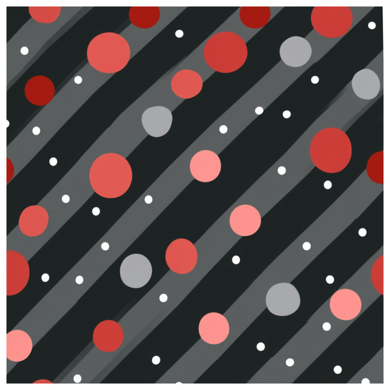 Polka Dots Bedding Pattern Comforter Modern, King