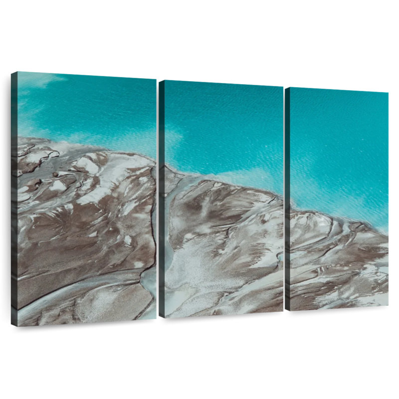 Gillard River Delta, 28" H x 45" W