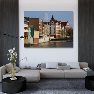 Oder River in Opole