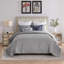 Ensemble de couvre-lit 3 pièces gris Groenland Home Fashions Cosmo, 90 x 90 po-1368000040-1381601102