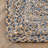 Destrie Handmade Braided Denim and Jute Blue/Beige Rug-41657658