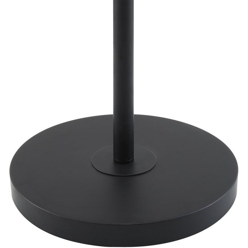 Lampe sur pied Lashley Nylah Luhu, Noir