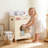 Kitchen Playset With Refrigerator, Oven, Washing Machine, Dishwasher,kitchen Cabinet Wooden Play Kitchen & Accessories Set