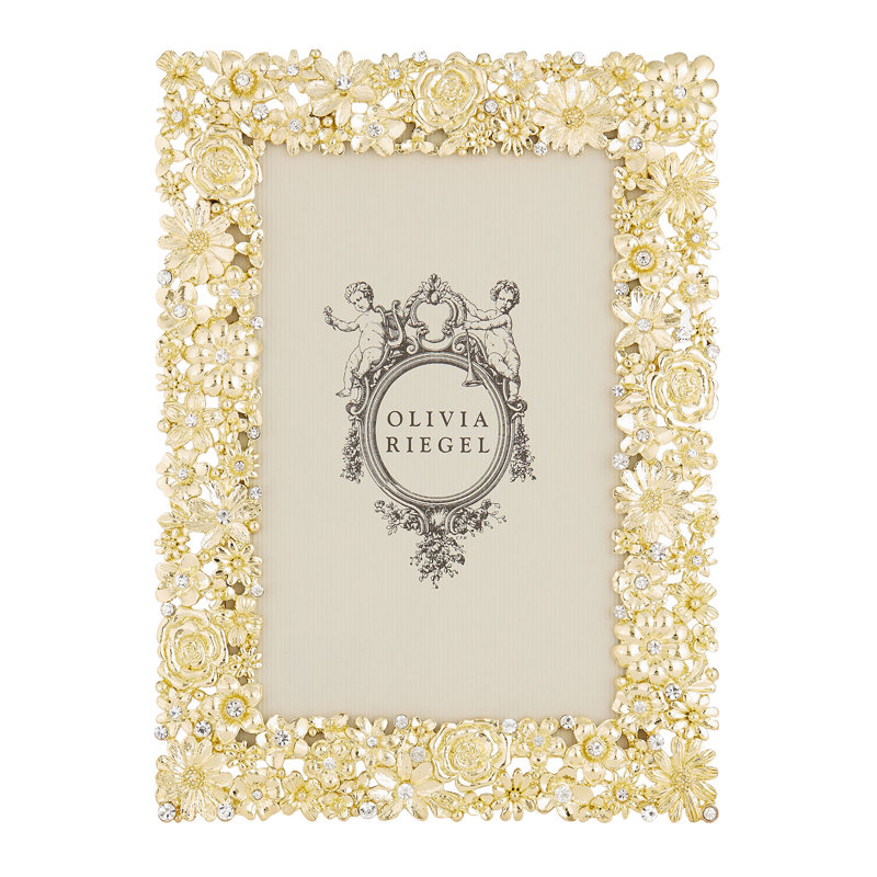 Everleigh Metal Picture Frame, 4" x 6", Gold