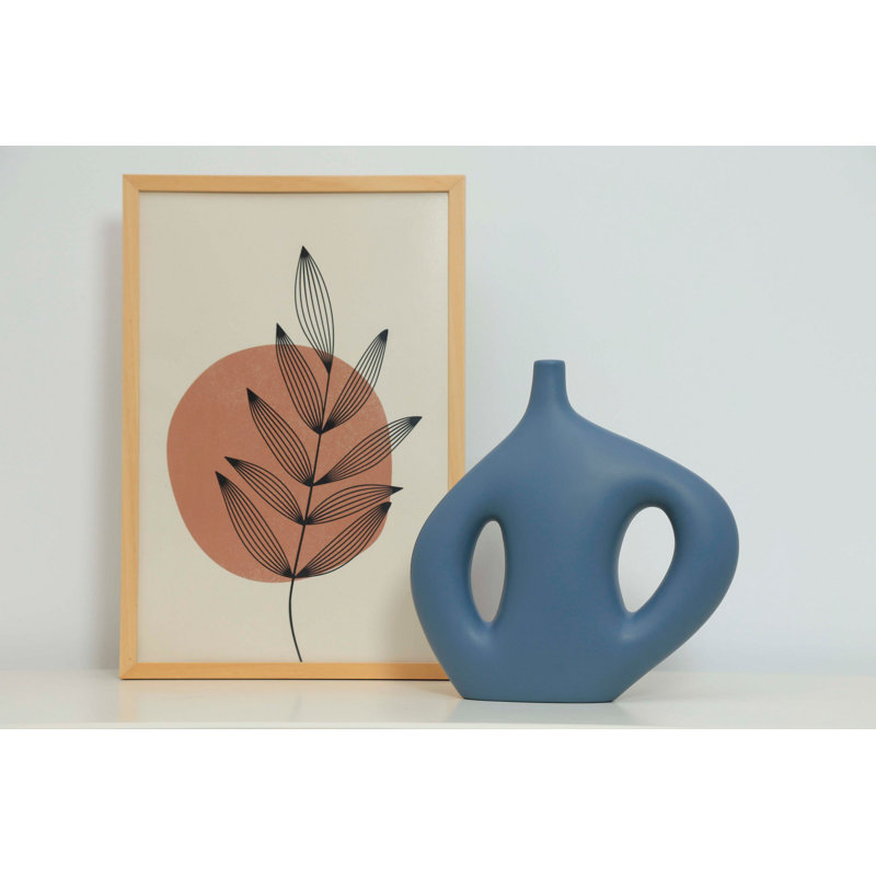 Cyna Table Vase 1, Blue