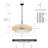 Roelke 5 - Light Dimmable Chandelier