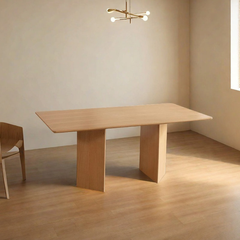 Ash creative dining table, 29.53"H x 78.74"L x 39.37"W