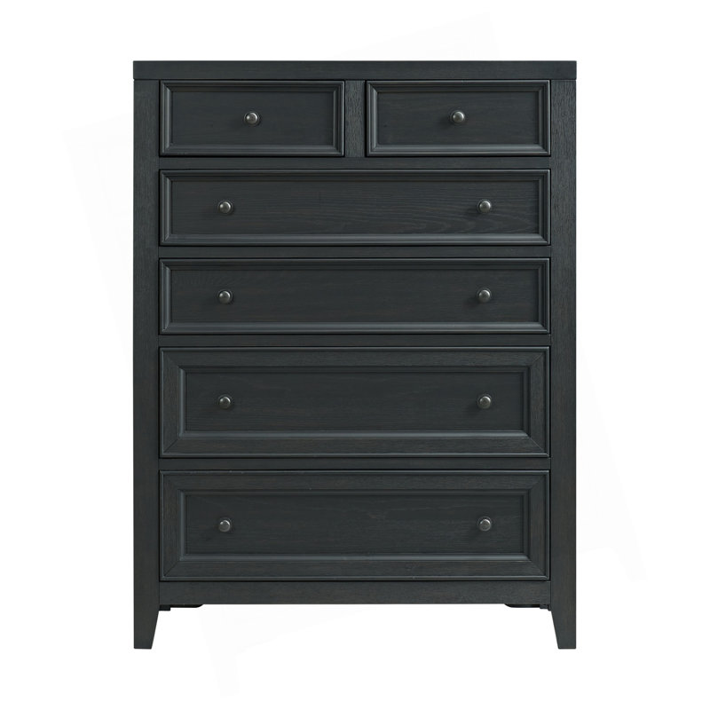 Rangement polyvalent pour commode et commode multi-tiroirs, Noir