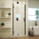 Porte de douche demi-cadre l 28 po x H 73 po Mp