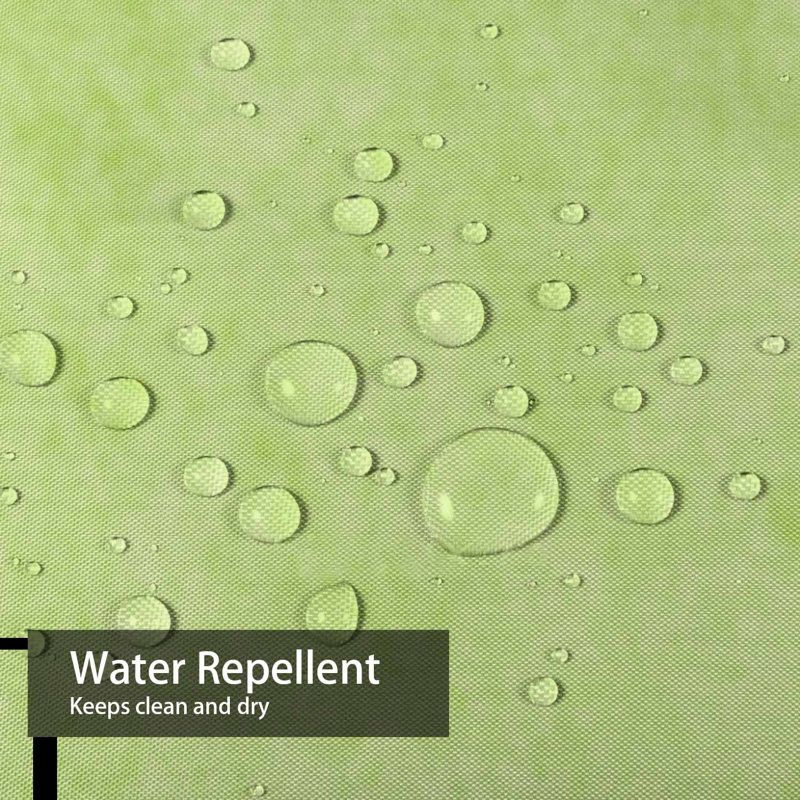 Rideau de douche vert imperméable, rideaux de douche pour la salle de bain avec 12 crochets, L 72 po x l 84 po