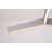 3-Light Grey LED Chandelier With Acrylic Diffusers-29552672