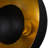 Sigmund Table Lamp (Black and Gold)