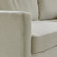 Aharshi Corner Sofa - Sand with Pale Oak Legs