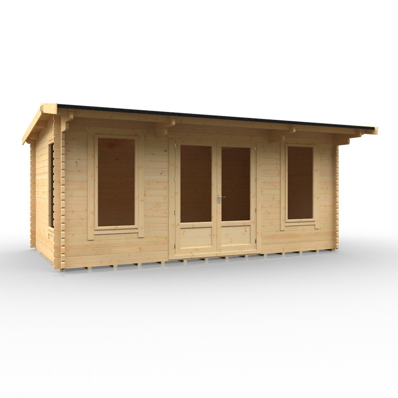 The Procas Tongue & Groove Log Cabin 18x10w