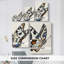 ANIMALS Series CECXLIX - Toile tendue avec châssis sur mesure - 3 pièces-1161316619
