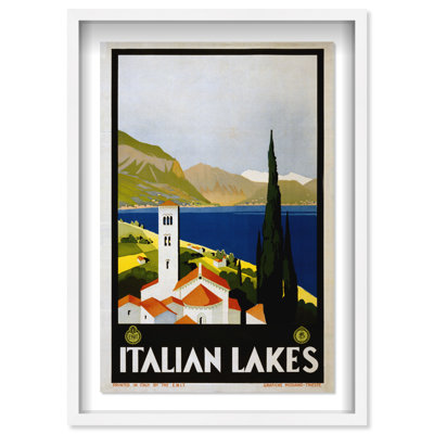 Italy Vintage Poster Print