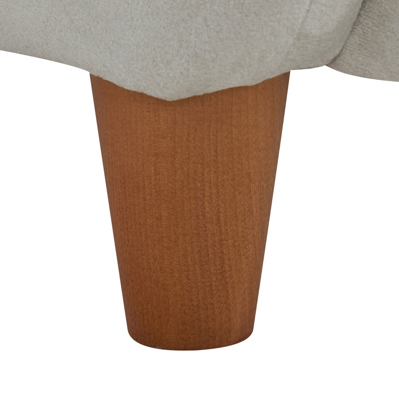 Chaises d'appoint confortables en velours, élégance en bois massif pour la maison