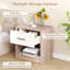 38cm W Particle Board Bedside Table-114235238