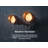 LED-Double Flood-Matte Black-20W 3000K