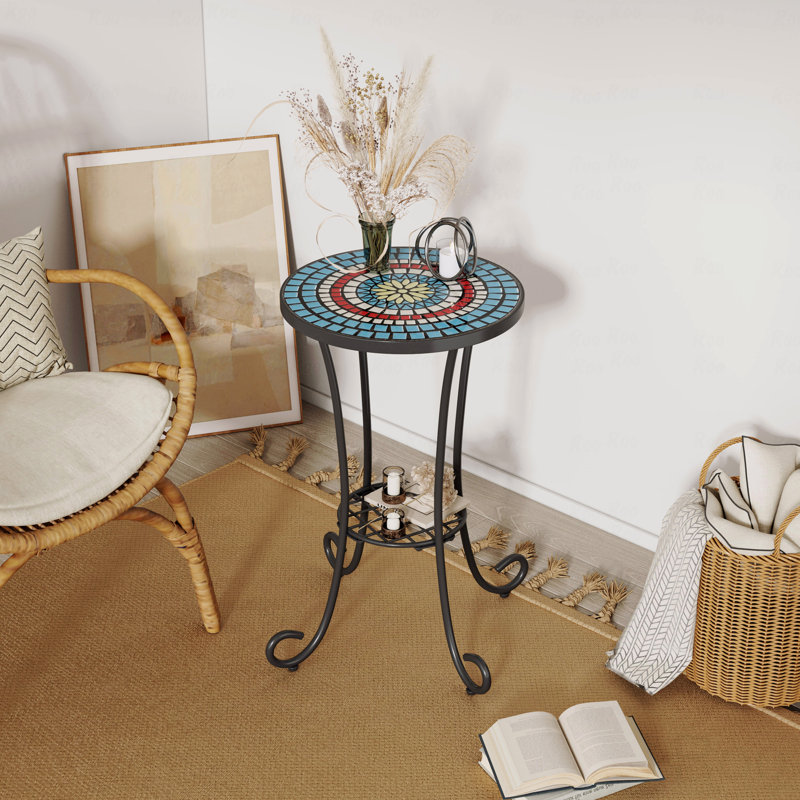 Table d'appoint avec tablette