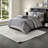 Luxurious 7 Piece Bedding Sets Polyester Jacquard For Elegant Home