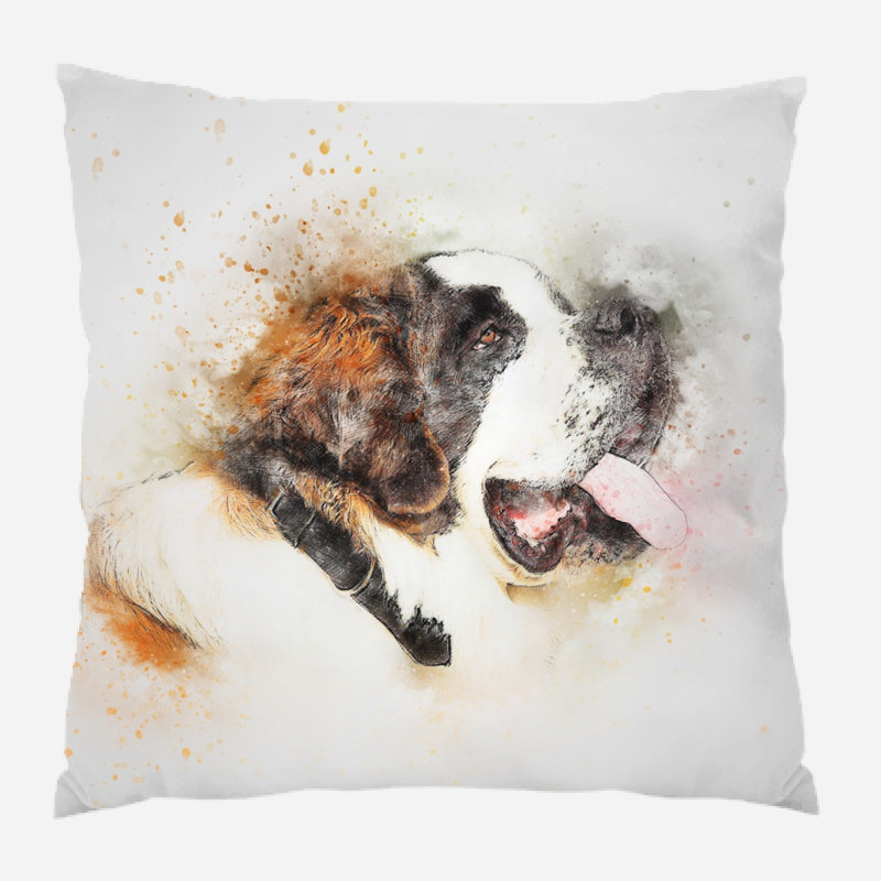 Coussin pour chien Frode, Microsuède, Intérieur