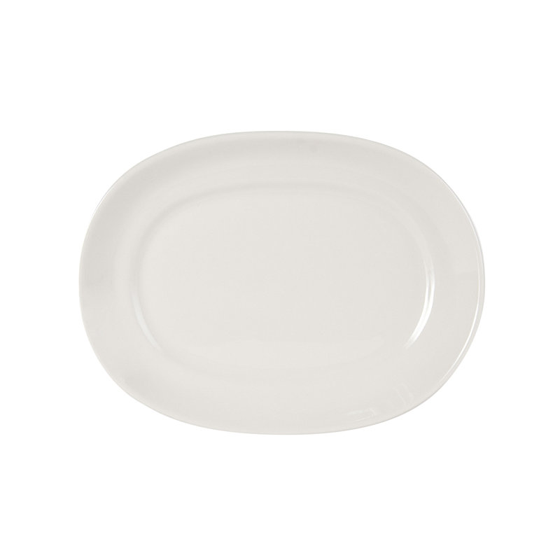 Tuxton Columbia Porcelain Condiment Server, 1.25" H x 12" L x 9" W