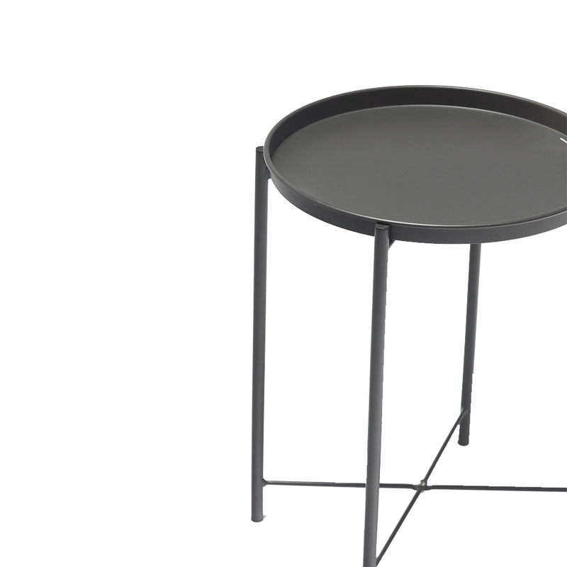 Table d'appoint en métal Rayle