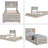 Valer Bookcase Bed-459057803