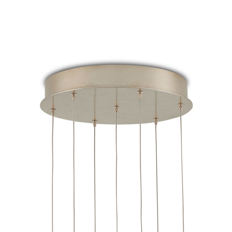 Luminaire suspendu rond 7 lumières Posh
