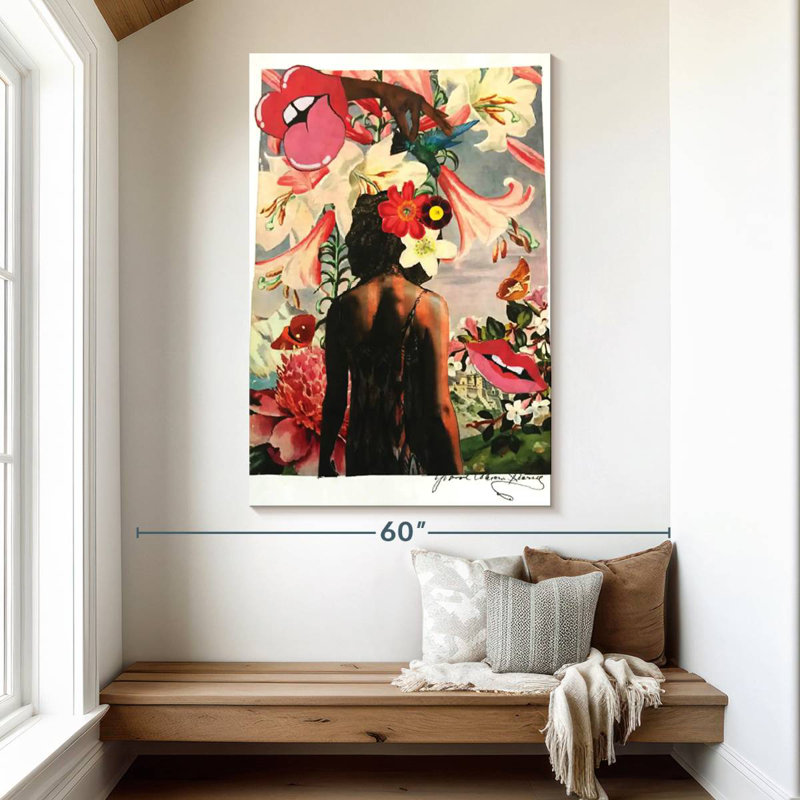 Leisha Speak To Me, 51" H x 34" W