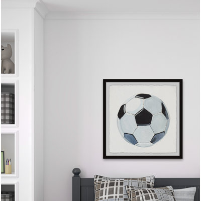 « football ball », art encadré Comanche