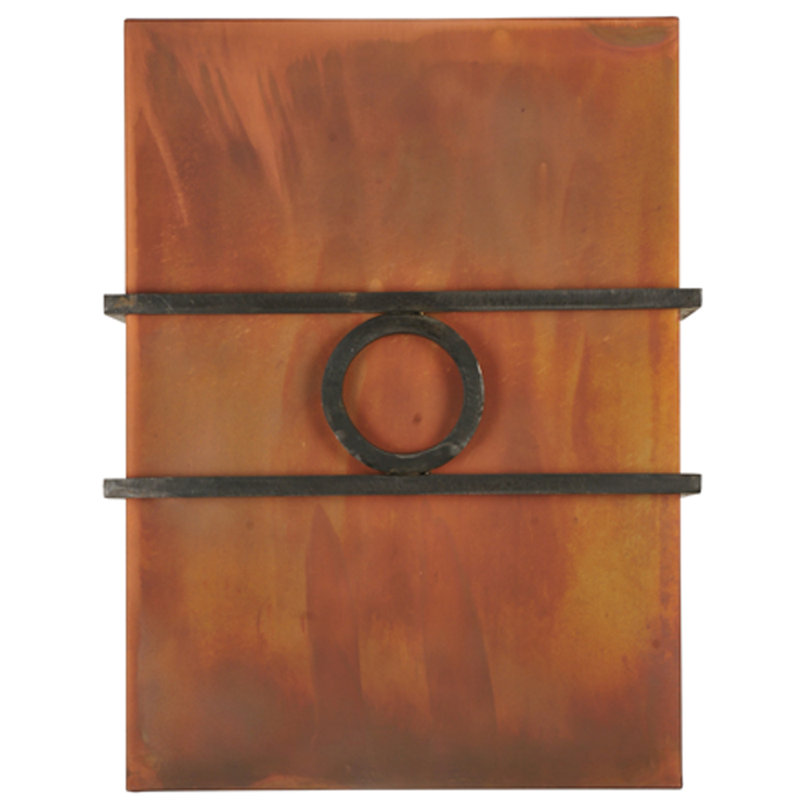 Rustic Lodge Flush Mounted Sconce, LED