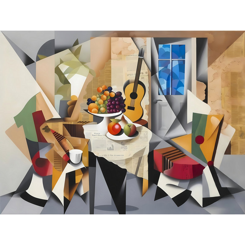 Geometry Of Everyday Life, 24" H x 32" W