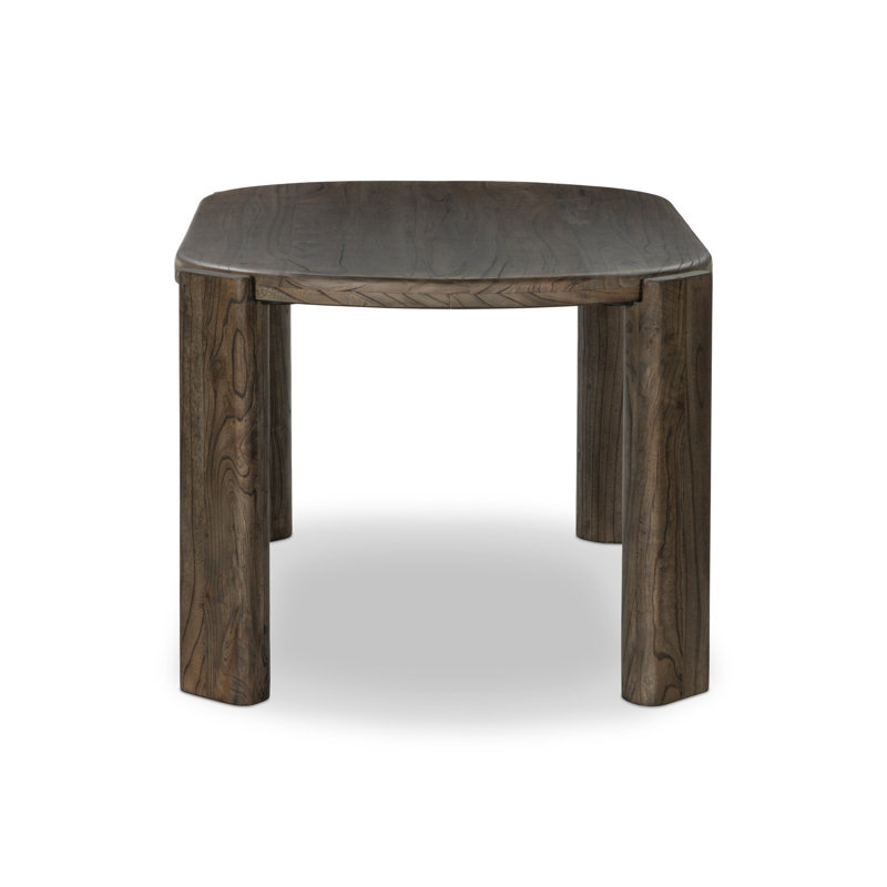 Dua Oval Solid Wood Dining Table