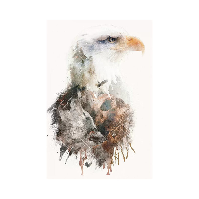 Pride Before The Fall by Barrett Biggers - Wrapped Canvas Painting, 20.32 cm H x 30.48 cm W