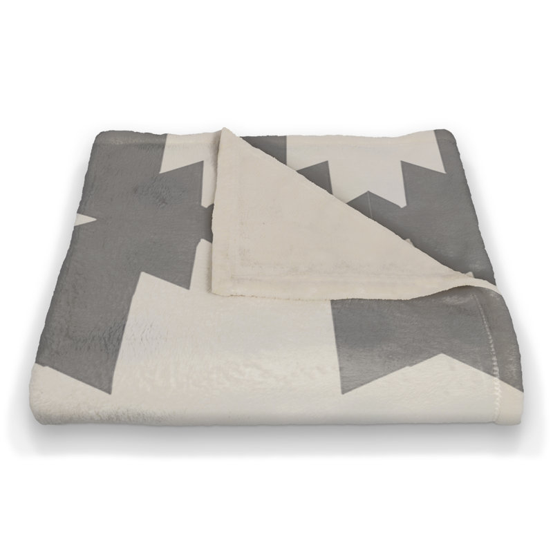 Jeté en molleton Southwest Style Rows