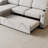Sylvanis Convertible Sleeper Sofa with Reversible Chaise-1312105199