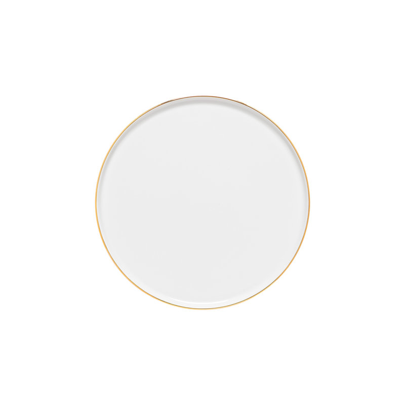 Resonance Handmade Porcelain Salad/Dessert Plate