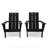 LuXeo Arcadia HDPE Outdoor Adirondack Chair-88097496